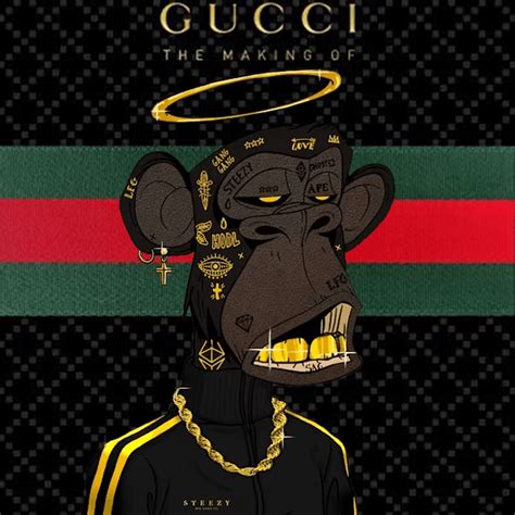 cover gucci ape|Gucci and Bored Ape Creator Want to Take High Fashion to the .